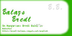 balazs bredl business card